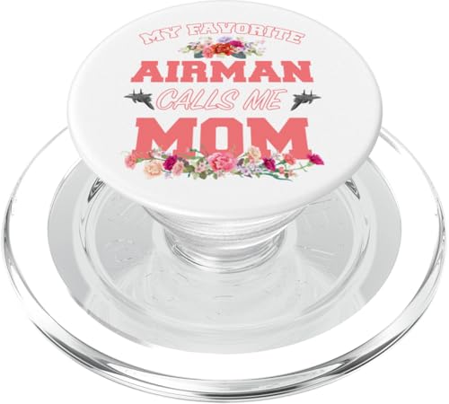 My Favorite Airman Calls Me Mom - Muttertag PopSockets PopGrip für MagSafe My Favorite Airman Calls Me Mom - Muttertag PopSockets PopGrip für MagSafe von MEDALS OF AMERICA EST. 1976