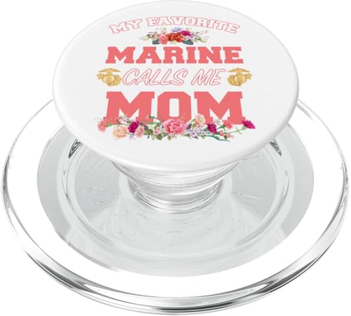 My Favorite Marine Calls Me Mom - Muttertag PopSockets PopGrip für MagSafe My Favorite Marine Calls Me Mom - Muttertag PopSockets PopGrip für MagSafe von MEDALS OF AMERICA EST. 1976