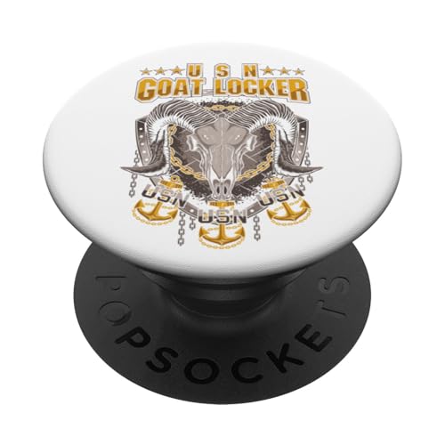 Oberbefehlshaber der US-Marine, Goat Locker PopSockets Klebender PopGrip Oberbefehlshaber der US-Marine, Goat Locker PopSockets Klebender PopGrip von MEDALS OF AMERICA EST. 1976