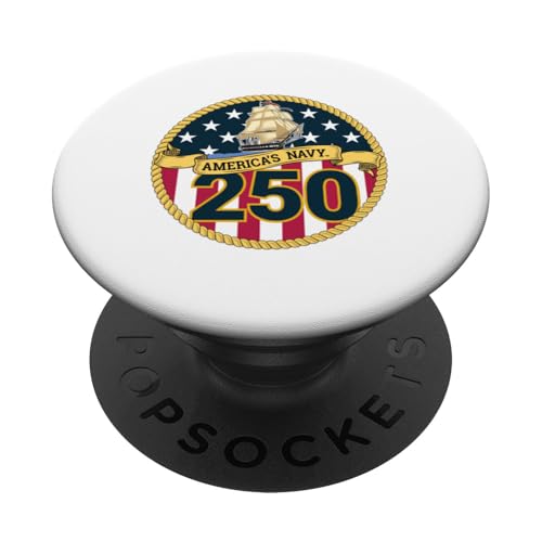 Offizielle United States Navy 250 PopSockets Klebender PopGrip von MEDALS OF AMERICA EST. 1976