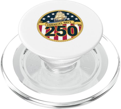 Offizielle United States Navy 250 PopSockets PopGrip für MagSafe von MEDALS OF AMERICA EST. 1976