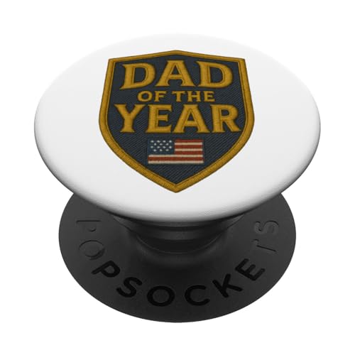 Papa des Jahres PopSockets Klebender PopGrip Papa des Jahres PopSockets Klebender PopGrip von MEDALS OF AMERICA EST. 1976