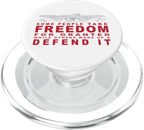 Some People Take Freedom For Granted Other Defend It PopSockets PopGrip für MagSafe Some People Take Freedom For Granted Other Defend It PopSockets PopGrip für MagSafe von MEDALS OF AMERICA EST. 1976