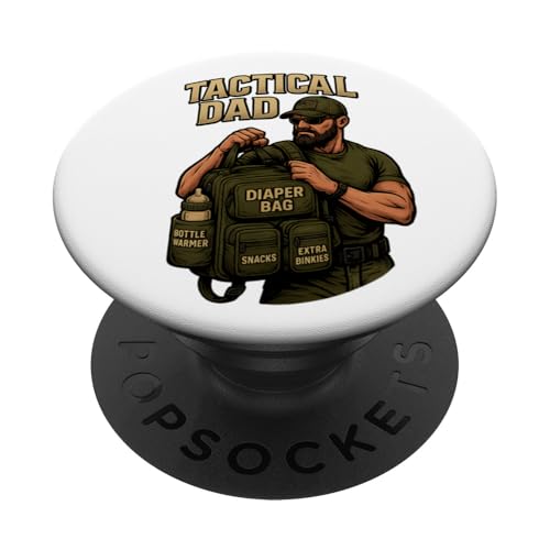 Taktischer Vater PopSockets Klebender PopGrip Taktischer Vater PopSockets Klebender PopGrip von MEDALS OF AMERICA EST. 1976