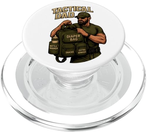 Taktischer Vater PopSockets PopGrip für MagSafe von MEDALS OF AMERICA EST. 1976