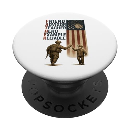 Vater Freund Berater PopSockets Klebender PopGrip Vater Freund Berater PopSockets Klebender PopGrip von MEDALS OF AMERICA EST. 1976