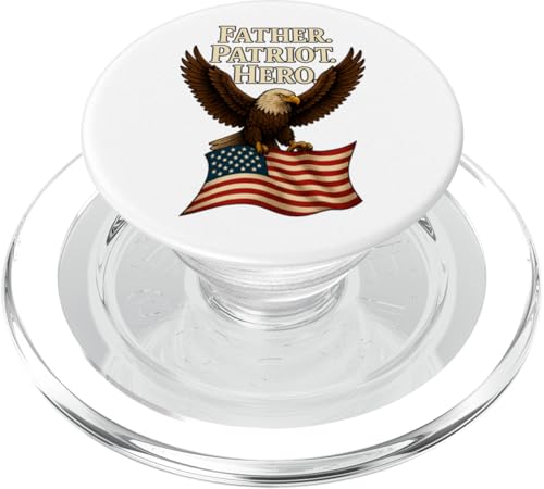 Vater Patriot Held PopSockets PopGrip für MagSafe von MEDALS OF AMERICA EST. 1976