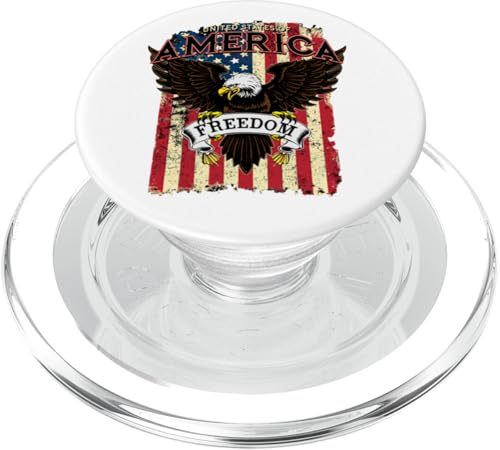 Vereinigte Staaten von Amerika Freedom Eagle PopSockets PopGrip für MagSafe von MEDALS OF AMERICA EST. 1976