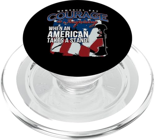 Wenn ein Amerikaner Stellung bezieht PopSockets PopGrip für MagSafe von MEDALS OF AMERICA EST. 1976