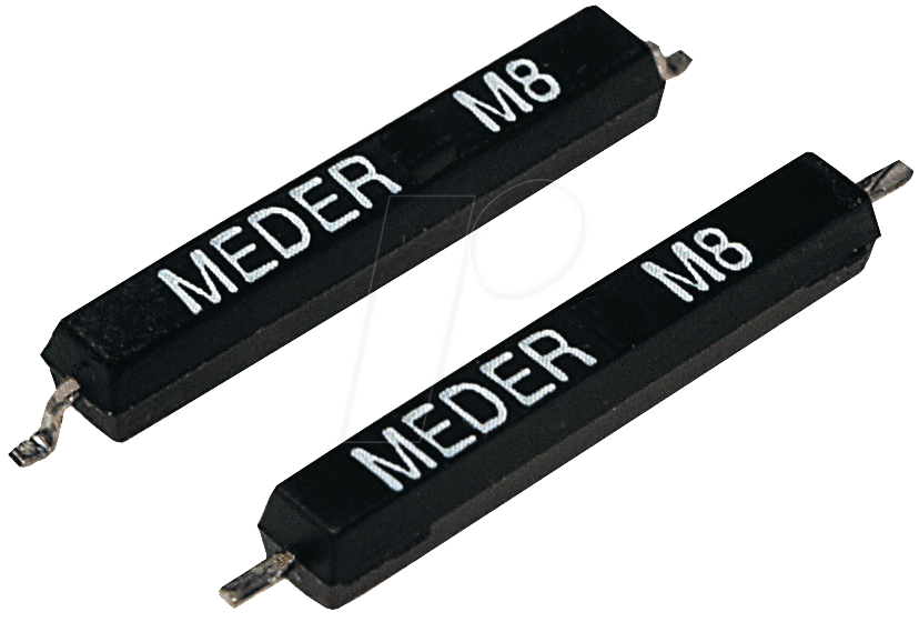 MK 1B-SMD - Reed-Sensor, 1 Schließer, I=0,5A, SMD, 3-Fuß von MEDER