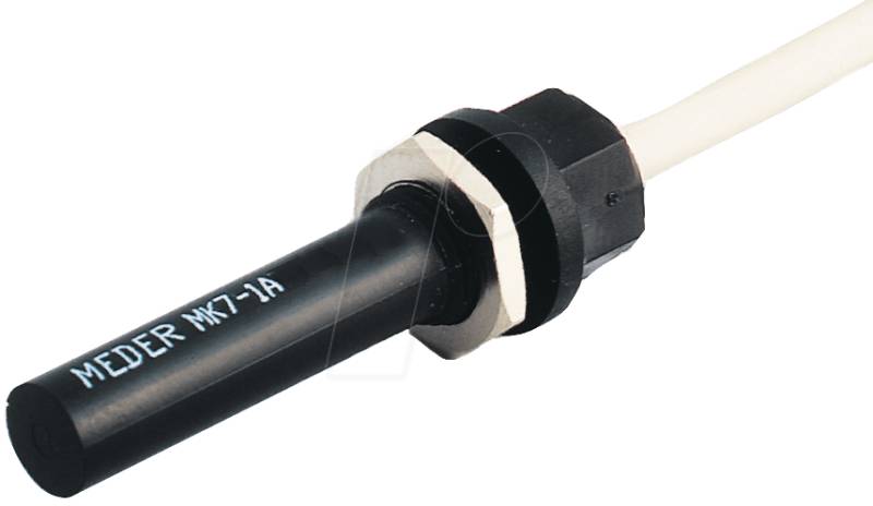 MK 771 - Reed-Sensor, 1 Schließer, I=0,5A, M8-Gewinde von MEDER