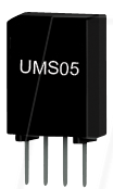 UMS 80-75D 5V - Reedrelais, UMS, 5 V, 1 Schließer, 0,5 A, mit Diode von MEDER