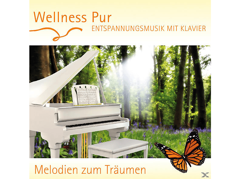 Wellness Pur - Entspannungsmusik Mit Klavier (CD) von MEDIA SOUN