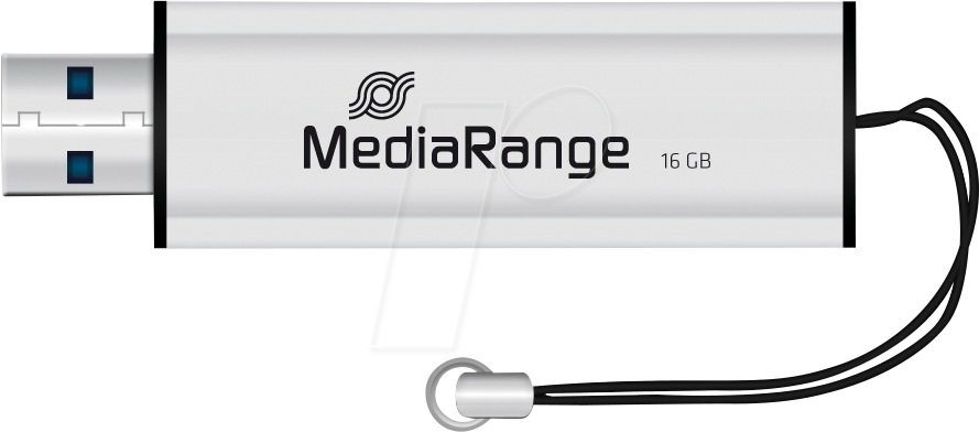 MR 915 - USB-Stick, USB 3.0, 16 GB, Slide von MEDIARANGE