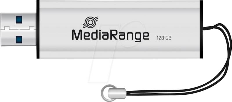 MR 918 - USB-Stick, USB 3.0, 128 GB, Slide von MEDIARANGE