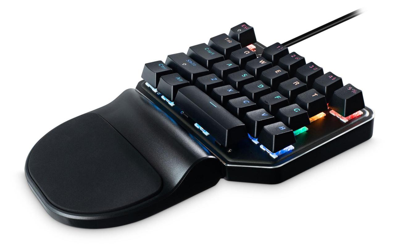 MediaRange Gaming-Tastatur MRGS100 schwarz von MEDIARANGE