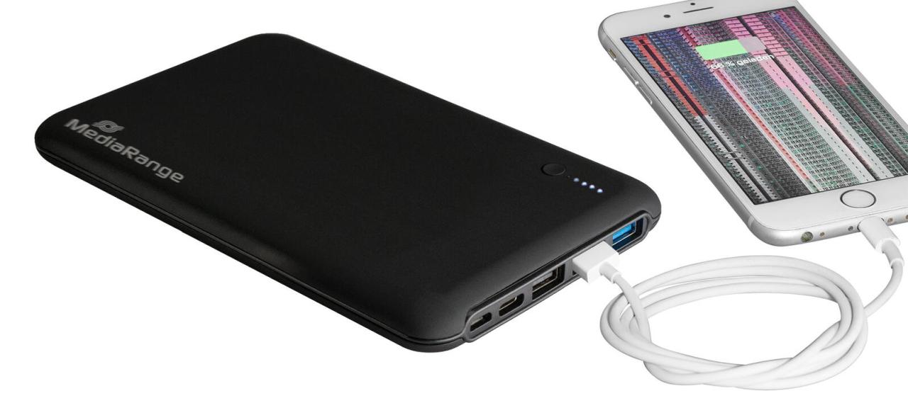 MediaRange MR754 Powerbank 25.000 mAh schwarz MediaRange MR754 Powerbank 25.000 mAh schwarz von MEDIARANGE