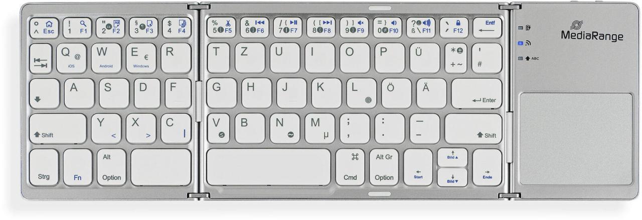 MediaRange Tastatur kabellos MROS133 silber MediaRange Tastatur kabellos MROS133 silber von MEDIARANGE