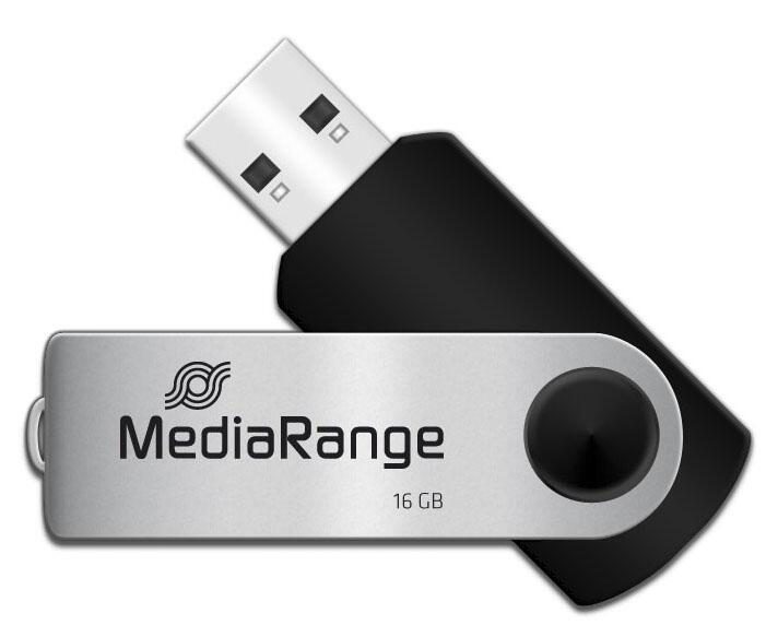 MediaRange USB-St. 2.0 16GB USB-Stick von MEDIARANGE