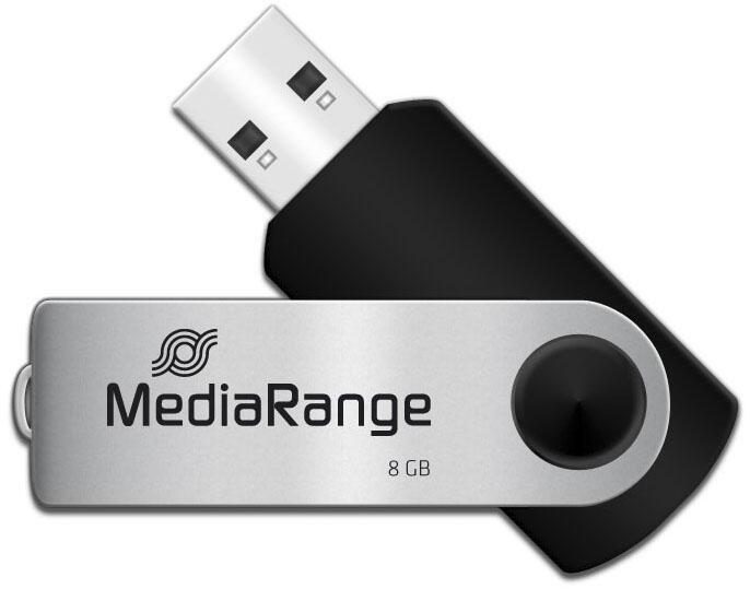 MediaRange USB-St. 2.0 8GB USB-Stick von MEDIARANGE