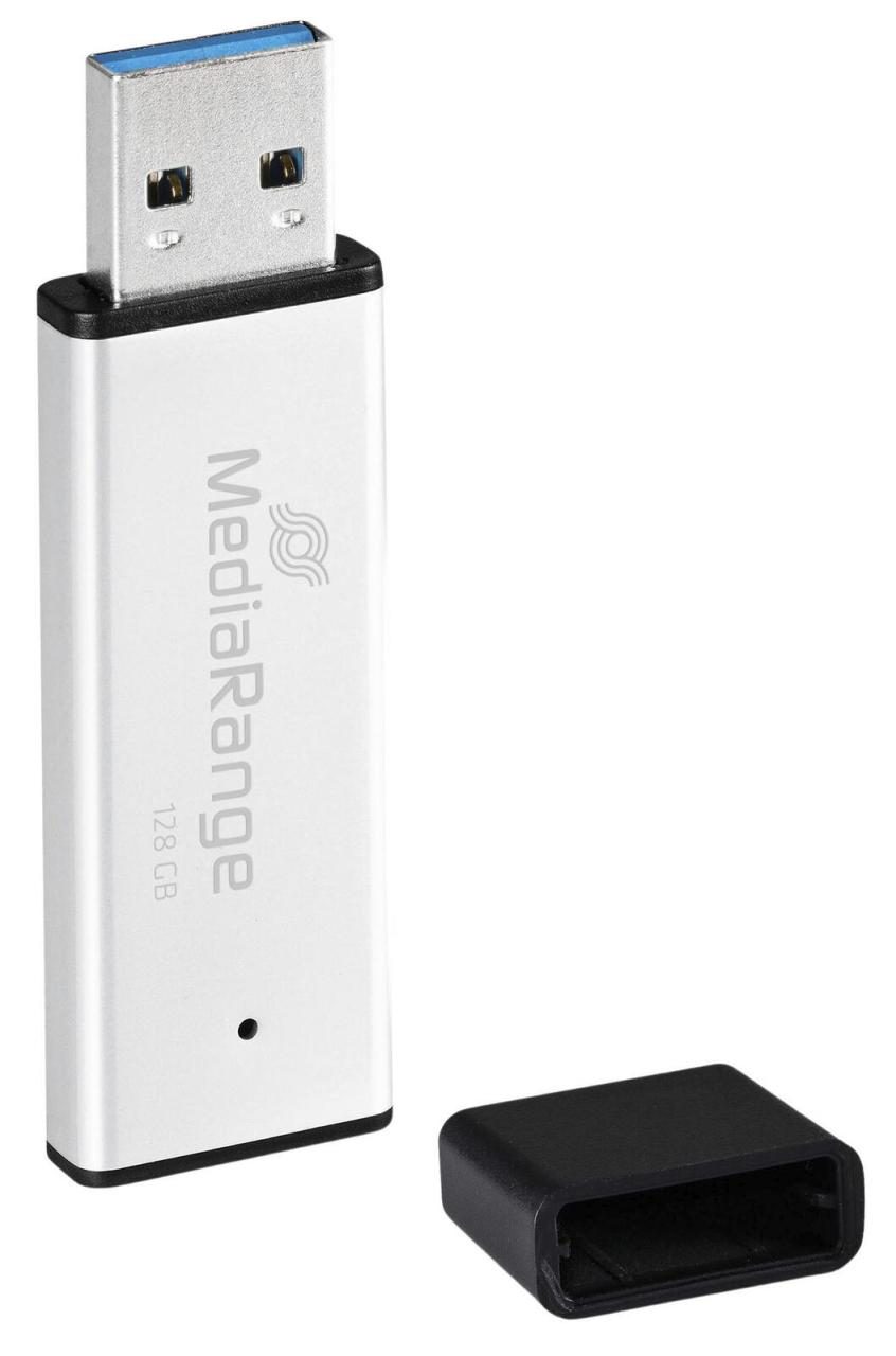 MediaRange USB-Stick 128 GB USB-Stick von MEDIARANGE