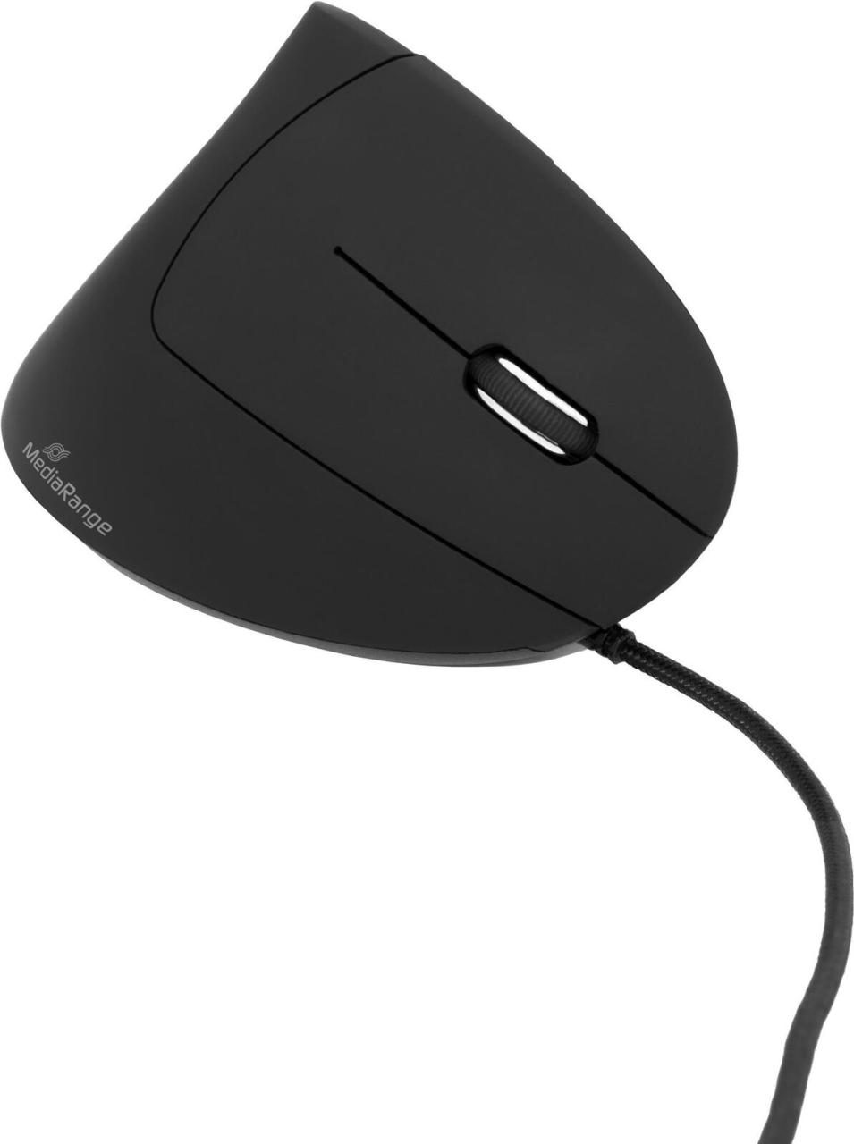 MediaRange MROS230 Maus ergonomisch kabelgebunden schwarz MediaRange MROS230 Maus ergonomisch kabelgebunden schwarz von MEDIARANGE