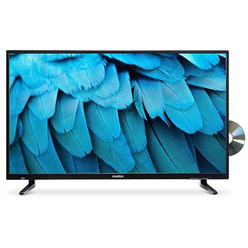 MEDION 100,3 cm (40 Zoll) Full HD Fernseher (integrierter DVD-Player, Triple Tuner Receiver DVB-T2 DVB-C DVB-S2, 2 x HDMI, USB, Sleeptimer, Mediaplayer, VESA, CI+, MD 840001) von MEDION