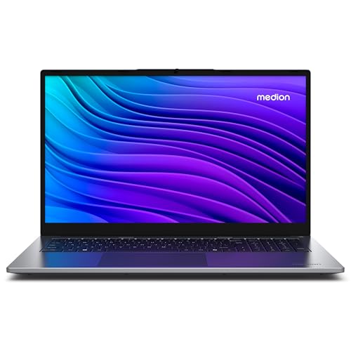 MEDION 43,9 cm (17,3 Zoll Full HD) E17223 Laptop (Intel Core i3 N305, 8GB DDR4 RAM, 512GB SSD, HD Webcam, WLAN, Win 11) von MEDION