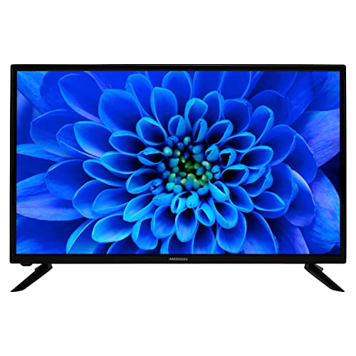 MEDION E13206 (MD 30160) 80 cm (32 Zoll) HD Fernseher (HD Triple Tuner, DVB-T2 HD, CI+, Mediaplayer, 3 x HDMI, SCART, VGA, USB) von MEDION
