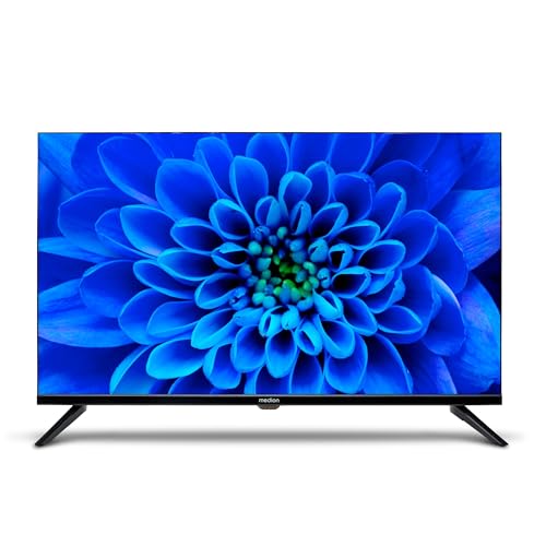 MEDION E13208 (MD 30328) 80 cm (32 Zoll) HD Fernseher (Triple Tuner Receiver DVB-T2 DVB-C DVB-S2, 2 x HDMI, SCART, USB, Sleeptimer, Mediaplayer, VESA, CI+) von MEDION
