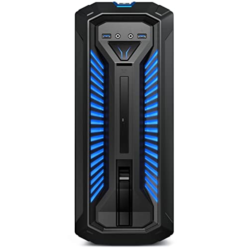 MEDION ERAZER Bandit P10 Gaming Desktop PC (Intel Core i7-10700, 16GB DDR4 RAM, 1TB HDD, 512GB PCIe SSD, NVIDIA GeForce GTX 1660 SUPER 6GB GDDR6, DVD, Hot-Swap, WLAN, Win 10 Home) von ERAZER