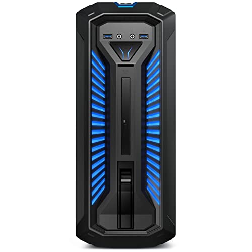 MEDION ERAZER Bandit P10 Gaming Desktop PC (Intel Core i7-10700, 16GB DDR4 RAM, 1TB HDD, 512GB PCIe SSD, NVIDIA GeForce GTX 1660 SUPER 6GB GDDR6, DVD, Hot-Swap, WLAN, Win 10 Home) von MEDION