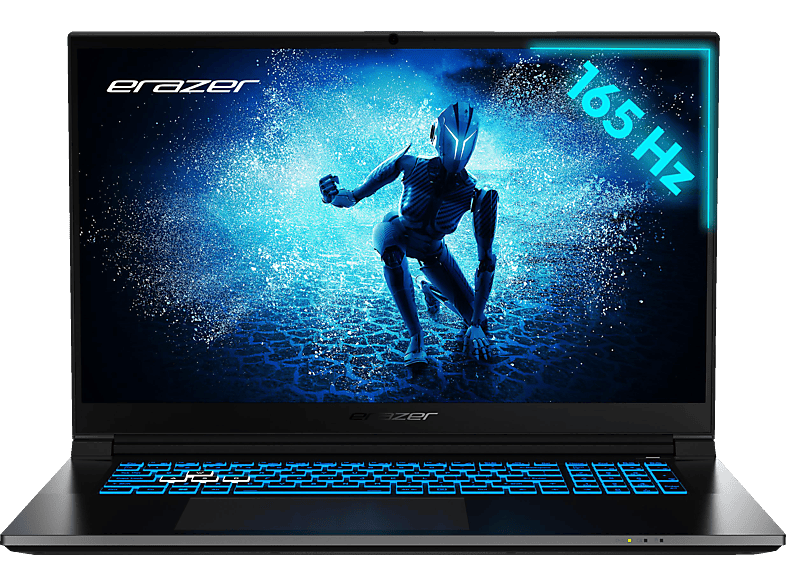 MEDION ERAZER Defender P50 (MD62646) mit 165 Hz QHD Display und RGB Tastatur, Gaming Laptop, 17,3 Zoll Display, Intel® Core™ i5,13420H Prozessor, 16 GB RAM, 1 TB SSD, NVIDIA GeForce RTX™ 4060, Schwarz, Windows 11 Home von MEDION