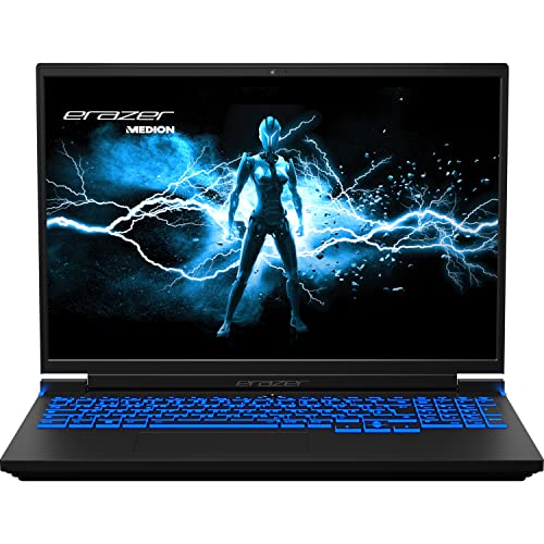 MEDION ERAZER Major X10 40,6 cm (16" Zoll 165Hz 100% sRGB) QHD+ Gaming Notebook (Intel Core i7-12700H, 32GB DDR5 RAM, 1TB PCIe SSD, Intel Arc 730M, Win 11 Home) von MEDION