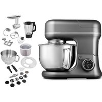 MEDION LIFE® 4-in-1 Digitale Küchenmaschine MD18440, 1.200 W, 8 Geschwindigkeitsstufen, Digitales Sensor-Touch-Display, umfangreiches Zubehör von MEDION