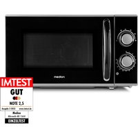MEDION LIFE® Mikrowelle MD 15644, 700 Watt Leistung, 17 L Kapazität, 6 Leistungsstufen, Auftaufunktion von MEDION