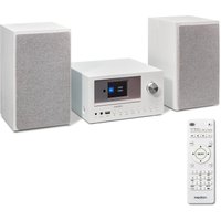 MEDION LIFE® P85003 Micro-Audio-System, Internet/DAB+/PLL-UKW Stereo-Radio mit je 40 Senderspeichern, 2,8'' TFT-Farbdisplay, Bluetooth® 5.0, CD-Player, WLAN, USB, 2 x 15 RMS von MEDION