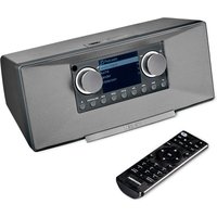 MEDION LIFE® P85333 Stereo Internetradio, 7,1 cm (2,8'') TFT-Farbdisplay, über 25.000 Internet-Radiosender & viele Podcasts empfangen, DAB+/UKW Radio, Wecker, WLAN, Bluetooth®, Amazon Music, Spotify®-Connect, 2 x 6 W RMS von MEDION