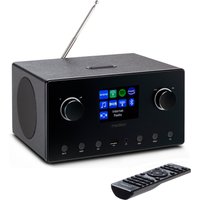 MEDION LIFE® P85444 2.1 Internetradio, 8,1 cm (3,2'') TFT-Display, riesige Auswahl an Internet-Radiosendern & Podcasts, DAB+/UKW Radio (je 40 Senderspeicher), Bluetooth®, WLAN, 2 x 7,5 W + 15 W Subwoofer RMS von MEDION