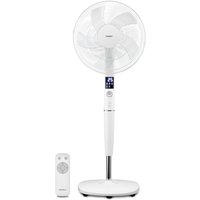 MEDION LIFE P20 SF Standventilator mit Fernbedienung (MD 11939), 26 Geschwindigkeitsstufen, verstellbare Höhe, horizontale und vertikale Oszillation, Timerfunktion von MEDION