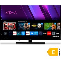 MEDION LIFE X8432504 (MD 843600) QLED Smart-TV, 108 cm (43'') Ultra HD Display, HDR, Dolby Vision®, MEMC, PVR ready, VIDAA App Store, NETFLIX, Disney+, Paramount+ & Amazon Prime Video App, Bluetooth®, DTS X, Dolby Atmos®, HD Triple Tuner von MEDION