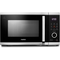 MEDION LIFE® Mikrowelle mit Heißluft- fritteusen- funktion  MD 11499, 3in1 Mikrowelle, 25 L Garinnenraum, 900 W Mikrowellenleistung, 9 Automatikprogramme von MEDION