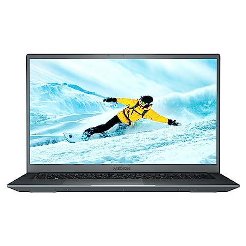 MEDION P17619 43,9 cm (17,3 Zoll 100% sRGB) Full HD Notebook (Intel Core i5-13420H, 16GB DDR4 RAM, 1TB PCIe SSD, NVIDIA GeForce MX550 2GB GDDR6, HD Webcam, Win 11 Home) von MEDION