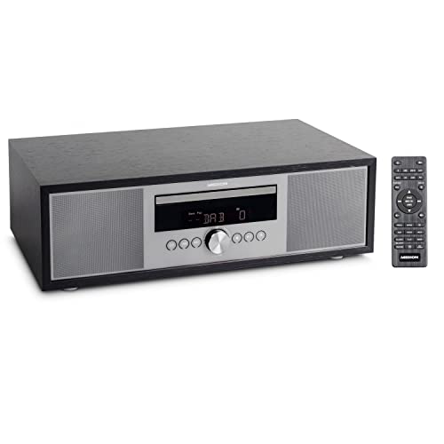 MEDION P64145 All in One Audio System (DAB+, CD, MP3, PLL UKW Radio, USB, Kompaktanlage, Elegantes Design, Weckfunktion, Sleep Einschlafautomatik) von MEDION