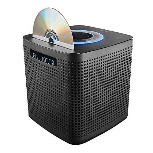 MEDION P64430 WLAN Micro Audio System mit Amazon Alexa (Kompaktanlage, 2 x 15 W RMS, PLL UKW, DLNA, CD/MP3 Player, Sprachsteuerung, Multiroom-Funktion, Musikstreaming) schwarz von MEDION