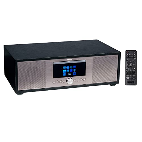 MEDION P66024 All in One Audio System (Internet, DAB+, PLL-UKW Radio, CD/MP3-Player, Bluetooth 5.0, 2.1 Soundsystem, Kompaktanlage) von MEDION