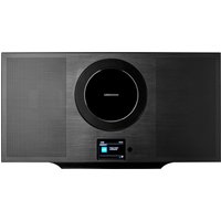 MEDION LIFE® P66348 Vertikales All-in-One Audio System, 6,1 cm (2,4'') TFT-Farbdisplay, exklusives Design, Internet/DAB+/PLL-UKW Radio, CD/MP3-Player, Bluetooth®, Spotify®-Connect, 2 x 10 W RMS von MEDION