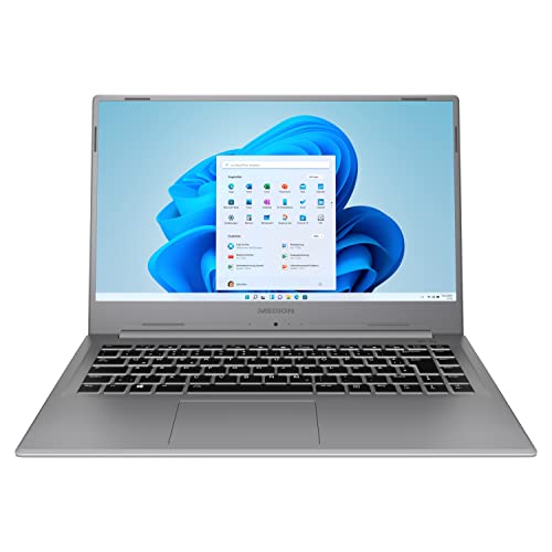 MEDION S15449 39,6 cm (15,6 Zoll) Full HD Notebook (Intel Core i5-1135G7, 16 GB DDR4 RAM, 512GB PCIe SSD, Intel Iris Xe Grafik, HD Webcam, Win 10 Home) von MEDION