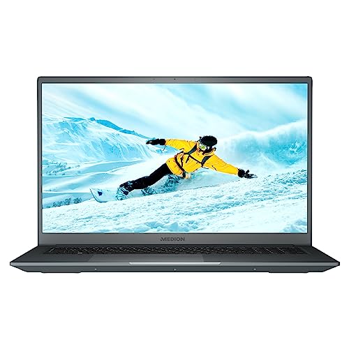 MEDION S17419 43,9 cm (17,3 Zoll) Full HD Laptop (Intel Core i5-13420H, 100% sRGB, 16GB DDR4 RAM, 512GB PCIe SSD, Intel UHD Grafik, HD Webcam, Win 11 Home) von MEDION