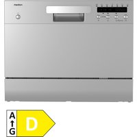 MEDION Tischgeschirrspüler DWT60 (MD37496), für 6 Gedecke, 7 Programme, Wasseranschluss, LED-Anzeige, Geräuschlevel ca. 47 dB von MEDION